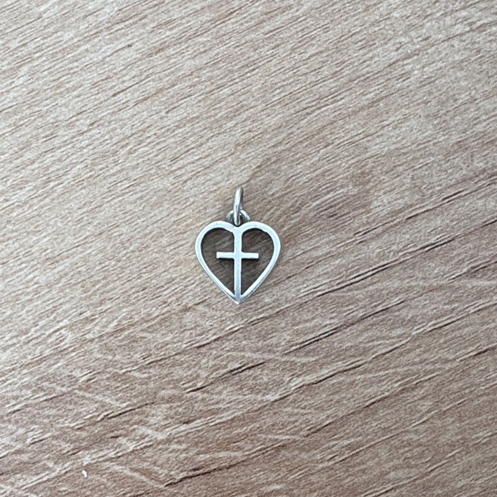 James Avery Heart / Cross pendant